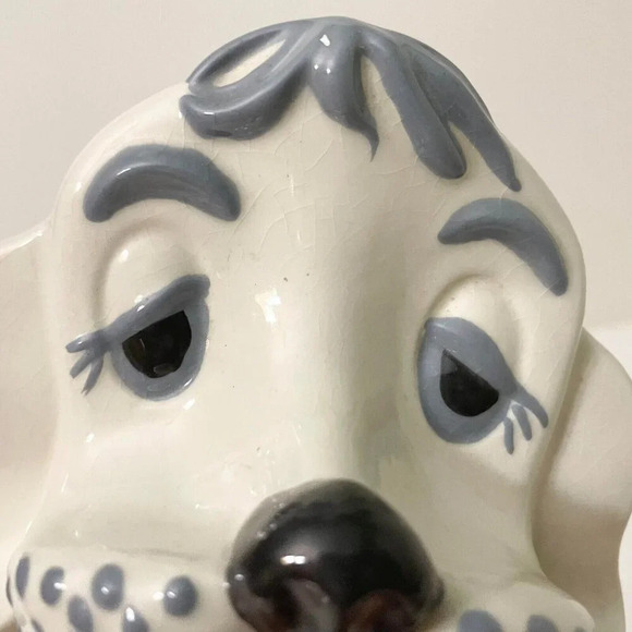 Vintage  Ceramic Dog Eyeglass Holder Glasses Stand - Picture 11 of 16